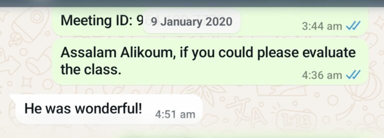 Customer WhatsApp Review 21