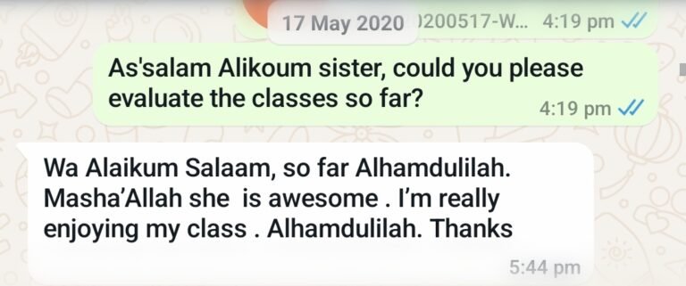 Customer WhatsApp Review 23
