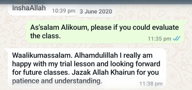 Customer WhatsApp Review 8