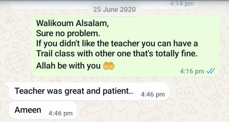 Customer WhatsApp Review 7