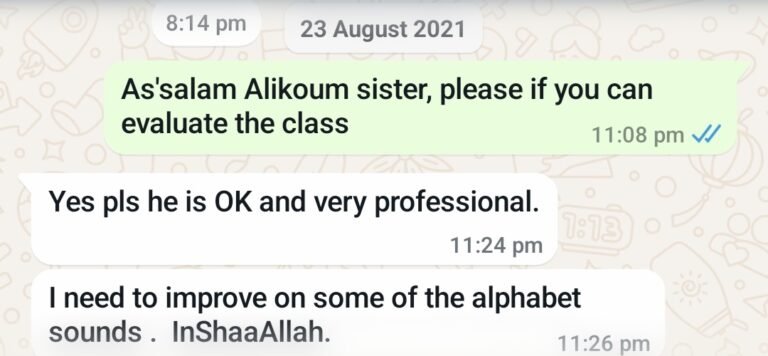 Customer WhatsApp Review 16