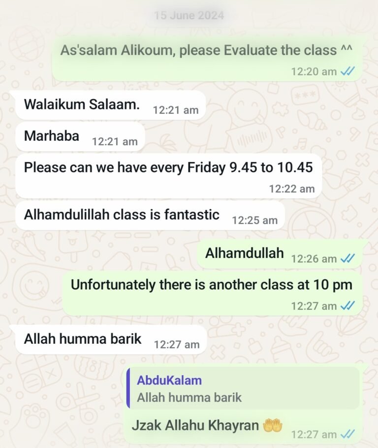 Customer WhatsApp Review 18