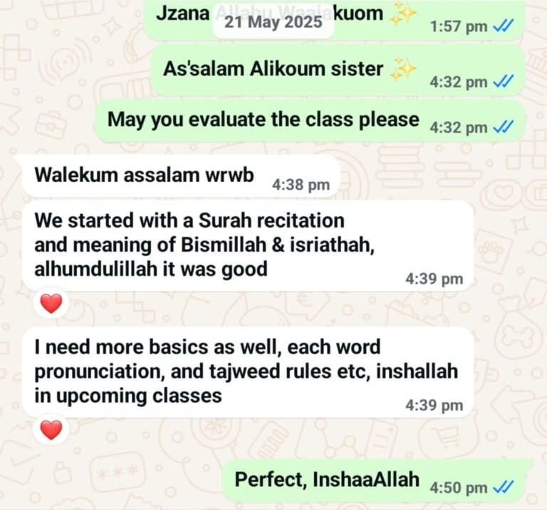 Customer WhatsApp Review 9