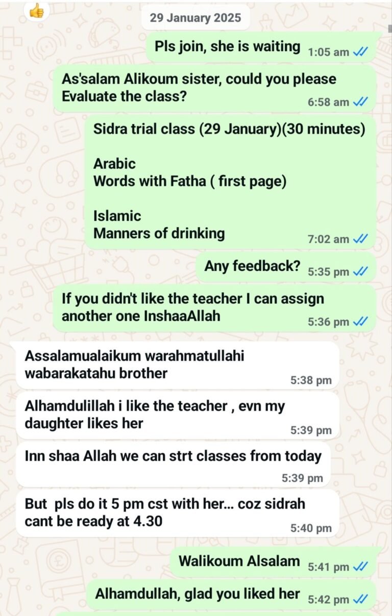 Customer WhatsApp Review 12